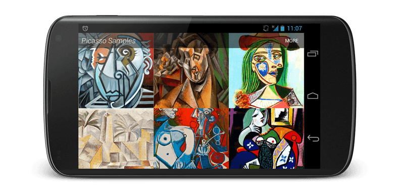ตัวอย่างการใช้ Picasso มาช่วยแก้ปัญหารูปภาพใน Android