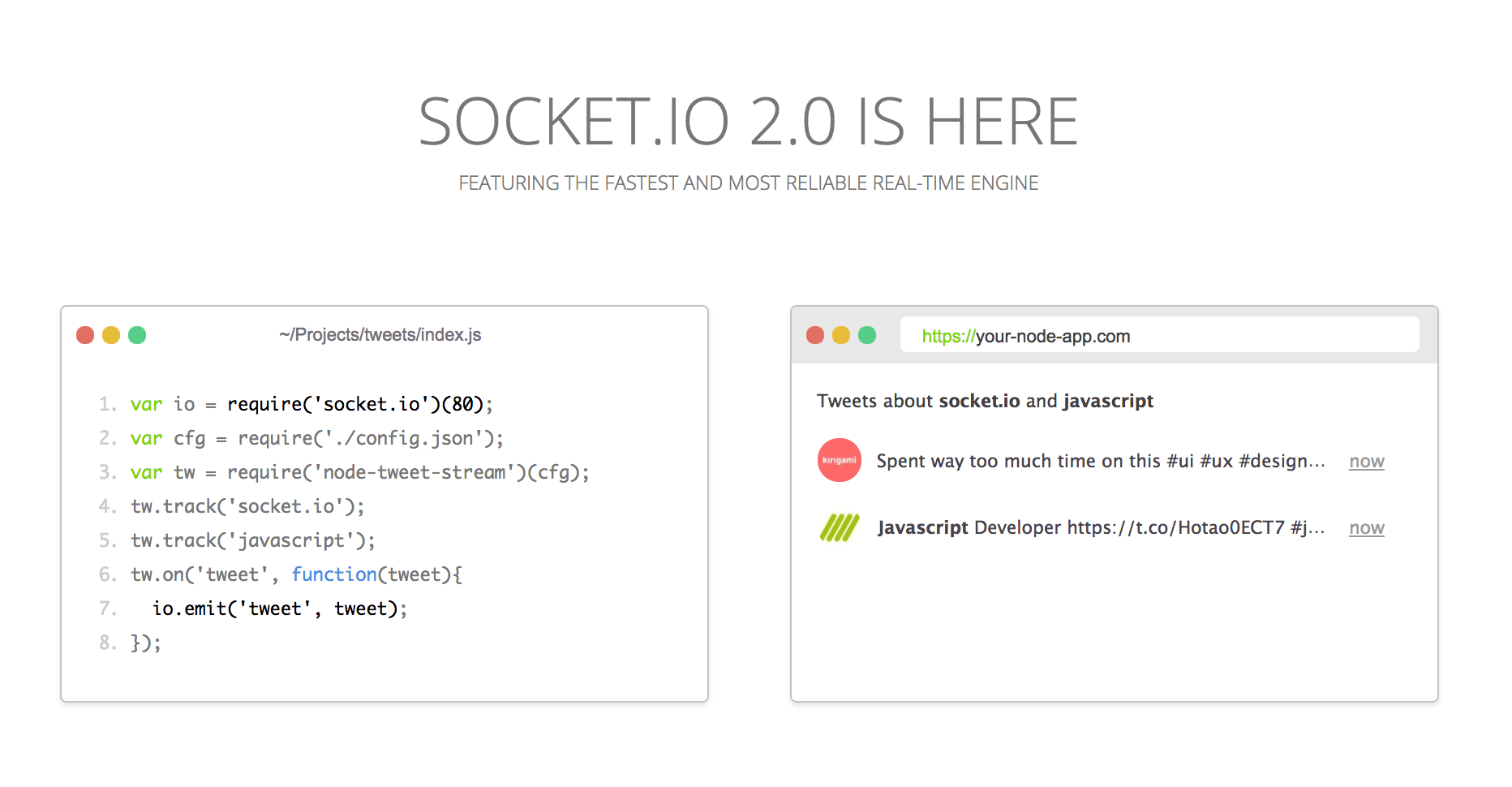 สร้างแอพแชตด้วย Node.js และ socket.io