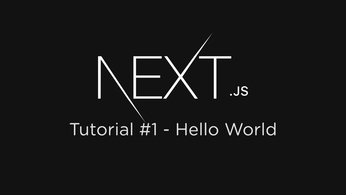ตอนที่ 1 - Hello Next.js เริ่มสร้างโปรเจ็ค