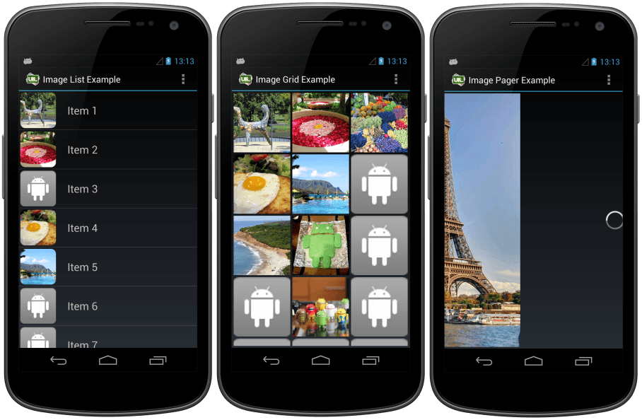 แก้ปัญหาโหลดรูปด้วย Universal Image Loader