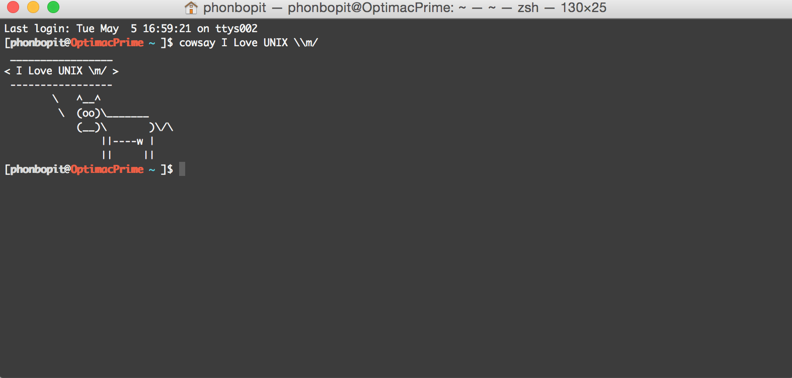 Introduction to UNIX