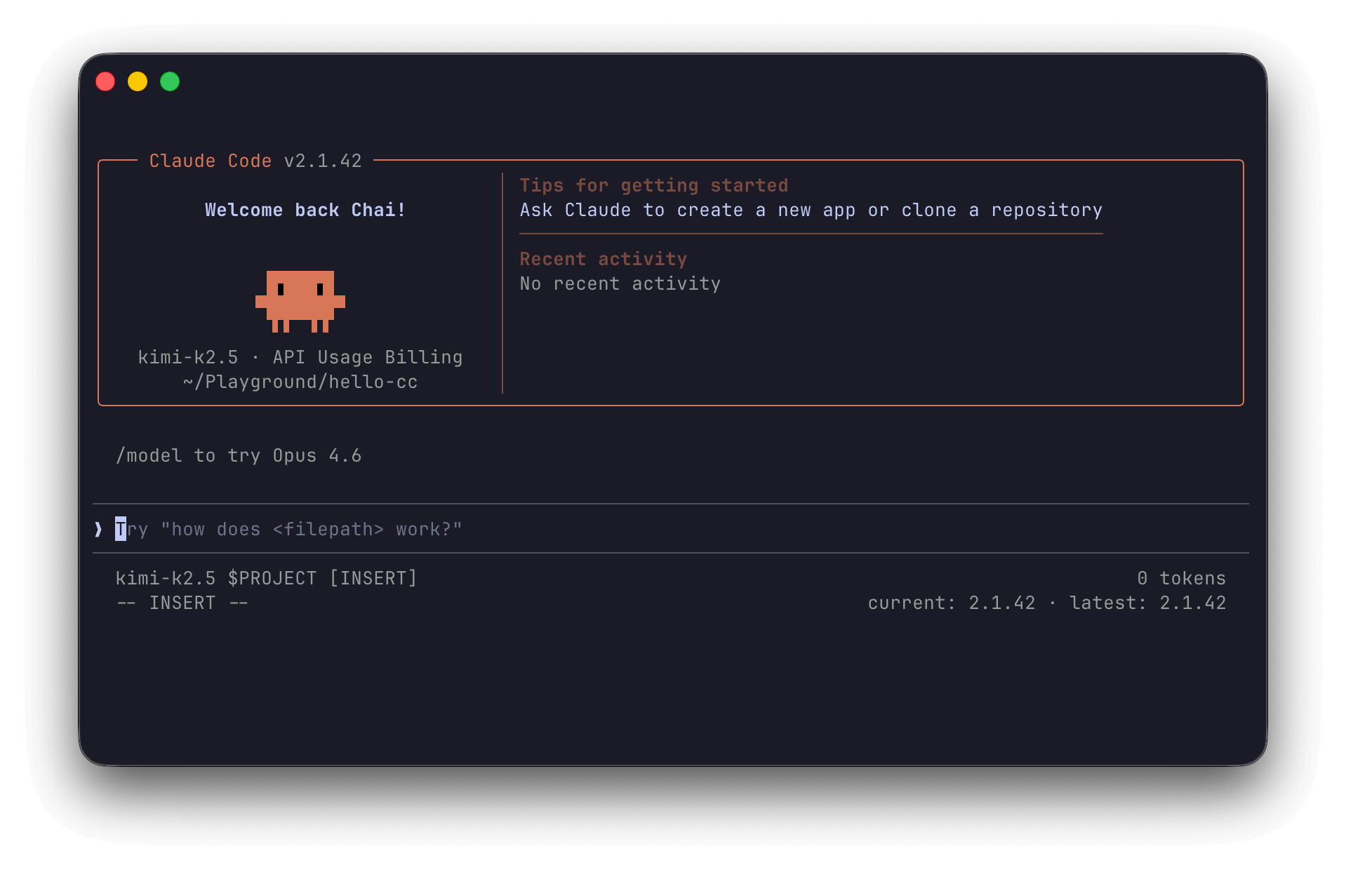 Claude Code with Kimi 2.5